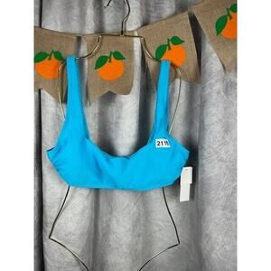 Salt + Cove Womens Ribbed Bikini Beachwear Bikini Swim top XL